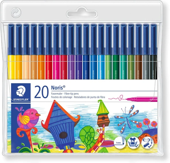 Staedtler 326 Wp20 Noris Clup Keçeli Kalem 1.0 Mm 20'Li ürün görseli 1