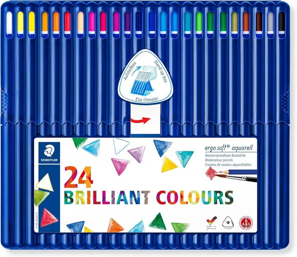 Staedtler 156 Sb24 Ergosoft Kuru Boya Kalemi - Resim 2