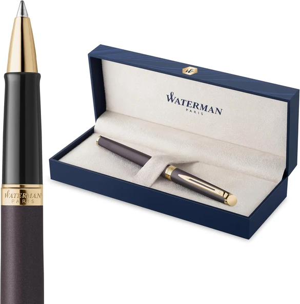Waterman Hemisphere 25 Metalik Siyah Gt Roller Kalem ürün görseli 1