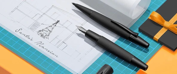 Faber-Castell E-Motion Pure Black Versatil Siyah - Resim 7