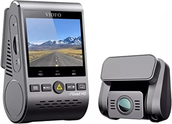 Viofo A129 Plus Duo 2 Kameralı Ön-Arka 2K 1440P Wifi Gps'Li Araç Kamerası ürün görseli 1