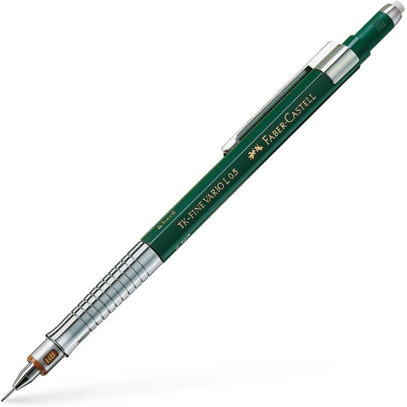 Faber-Castell Vario Lüx Versatil Kalem, 0.5 Mm Uç, Sertlik Ayarlı Metal Uç, Silgili, Ergonomik Tutuş ürün görseli 1