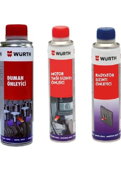 Würth Duman Önleyici + Yağ Sızıntı Önleciyi + Radyatör Sızıntı Ön ürün görseli 1