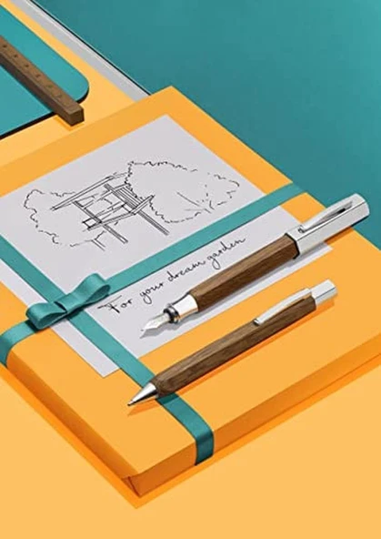Faber-Castell Ondoro Roller, Ahşap - Resim 5