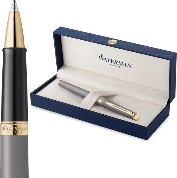 Waterman Hemisphere 25 Metalik Gri Gt Roller Kalem ürün görseli 1