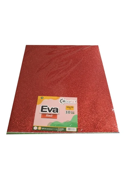 Bafix Eva Simli 50x70 Kırmızı 1 Adet ürün görseli 1