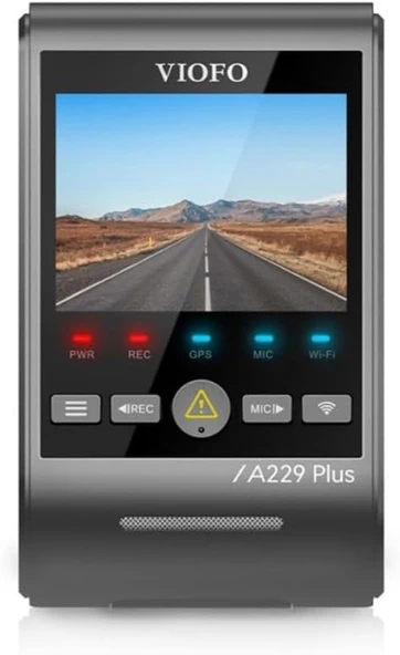 Viofo A229 Plus 2K Hdr Sony Starvis 2 Sensörlü Wi-Fi Gps'Li Araç Kamerası ürün görseli 1
