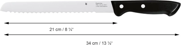 Wmf Classic Line Ekmek Bıçağı 21 Cm - Resim 2
