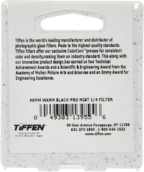 Tiffen Filter 49Mm Warm Black Pro-Mist 1/4 - Resim 3
