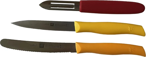 Zwilling Twin Grip Bıçak Seti, Paslanmaz Çelik, 3 Parça ürün görseli 1