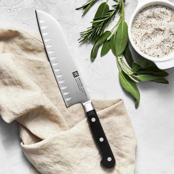 Zwilling 311201810 Oluklu Santoku Bıçağı - Resim 6