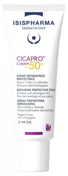 Isispharma CicaPro Koruyucu Onarıcı Krem SPF50+ 40 ml ürün görseli 1