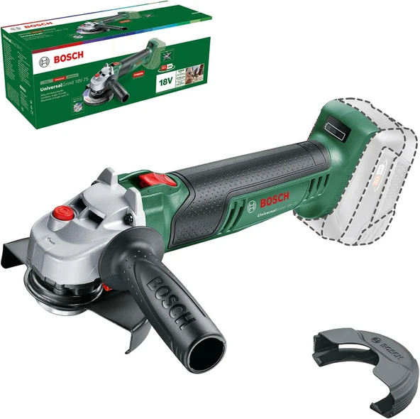 Bosch Home & Garden Universalgrind 18V-75 (125Mm) (Solo) ürün görseli 1