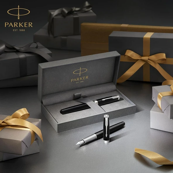 Parker Sonnet Roller Kalem, Mat Siyah Ct - 1931523 - Resim 6
