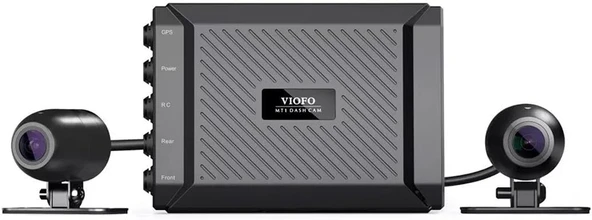Viofo Mt1 2 Kameralı Ön-Arka Full Hd Wifi Gps'Li Motosiklet Kamerası ürün görseli 1
