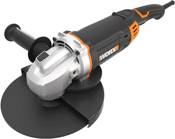 Worx Wx709 2350Watt 230Mm Profesyonel Dönebilir Tutma Kollu Büyük Taşlama ürün görseli 1