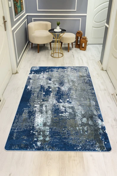 Eskitme Desenli Dijital Baskı Kaymaz Taban Halı H0921 RENKLİ 80 X 300 ürün görseli 1