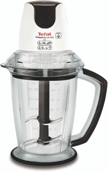 Tefal Tefal Masterchop Powelix Maxi 4 Bıçaklı 500 Watt Doğrayıcı Rondo - Beyaz ürün görseli 1
