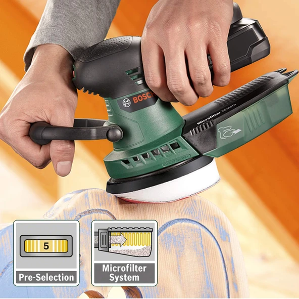 Bosch Advanced Orbit 18 Zımpara Aleti - Resim 5