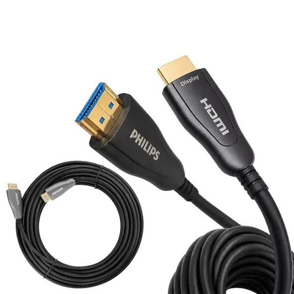 Swr3019W/93 50 Metre 4K 60Hz Aoc Fiber Optik Hdmı Kablo Çinko Alaşım Gövde ürün görseli 1