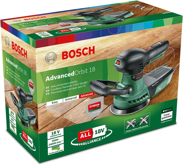Bosch Advanced Orbit 18 Zımpara Aleti - Resim 8