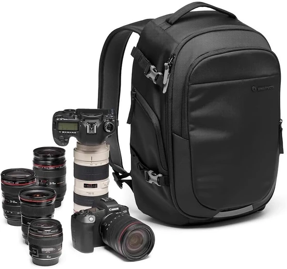 Manfrotto Gelişmiş Fast Iii Profesyonel Kamera Sırt Çantası, Refleks/Aynasız, Lensler Ve Dizüstü Bil ürün görseli 1