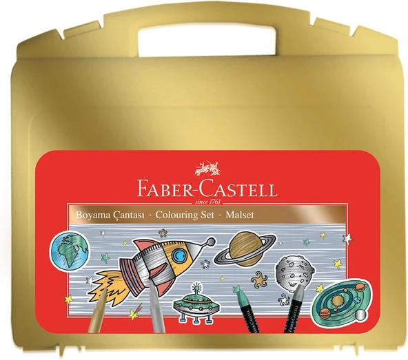 Faber-Castell Metalik Boyama Çantası ürün görseli 1