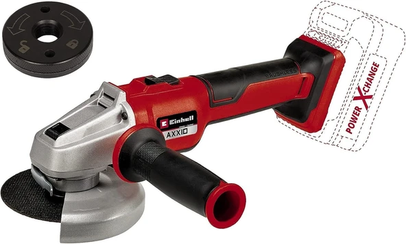 Einhell Axxio 18/115 Q - Solo, Akülü Avuç Taşlama ürün görseli 1