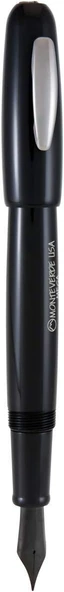 Monteverde Mega Fountain Pen Black - M - Resim 3