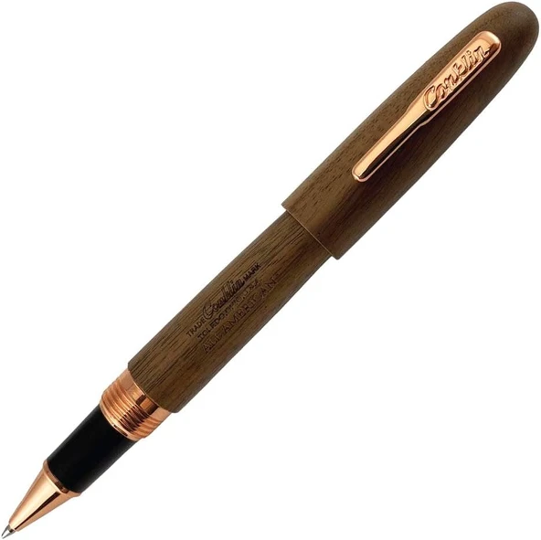 Conklin All American Golden Walnut Rose Gold Limited Edition Roller Kalem ürün görseli 1
