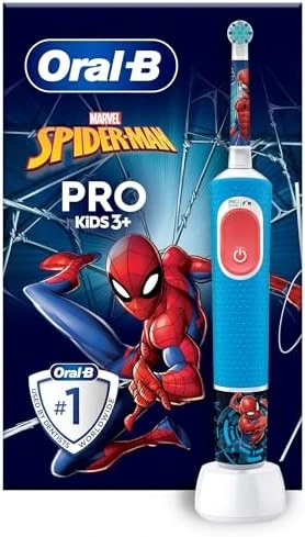 Oral-B Çocuk Şarjlı/Elektrikli Diş Fırçası Spiderman D103 ürün görseli 1