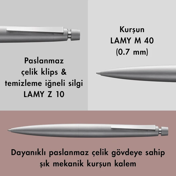 Lamy Mekanik Kalem 102 M 0.7 - Resim 4