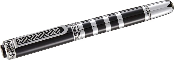 Steelpen Clkpen Zpö03 Atatürk Silüetli Roller Kalem Gümüş ürün görseli 1