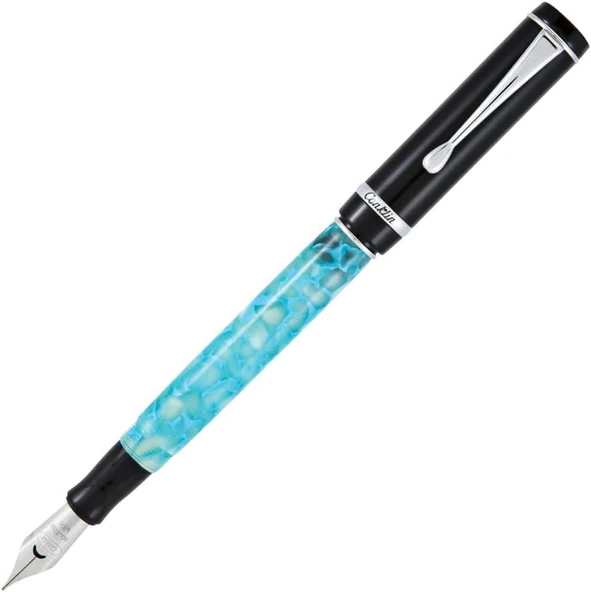 Conklin Duragraph Turquoise Nights Dolma Kalem Ef Uç ürün görseli 1