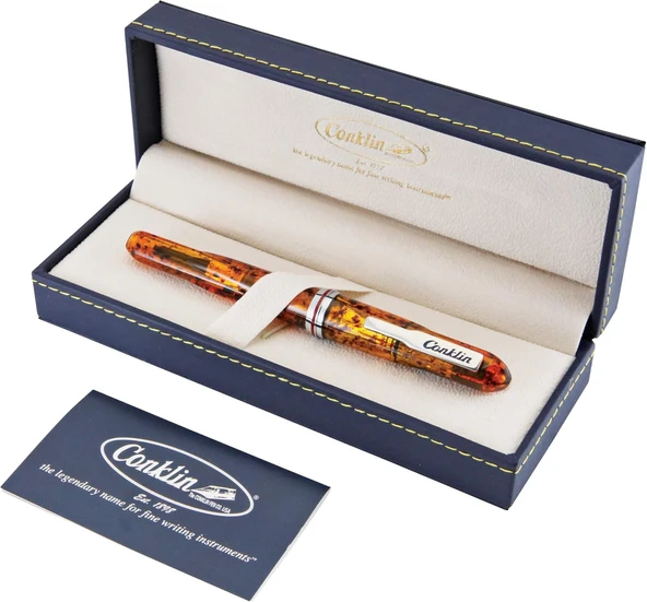 Conklin Ck75426 Empire Amber Roller Kalem - Resim 4