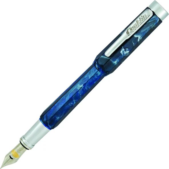 Conklin Nozac Piston Ohio Blue Dolma Kalem Ef Uç ürün görseli 1
