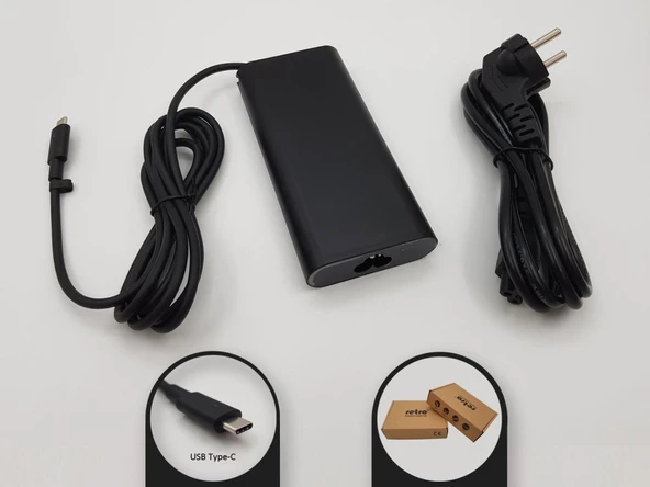 RETRO LENOVO 130W USB-C PD Adaptör ürün görseli 1