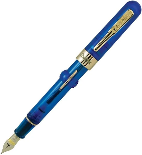 Conklin Mark Twain Blue Demo Crescent Dolma Kalem M Uç ürün görseli 1