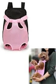 BÜYÜK BOY ANA KUCAĞI ÇANTA KEDİ KÖPEK TAŞIMA ÇANTA PEMBE ürün görseli 1