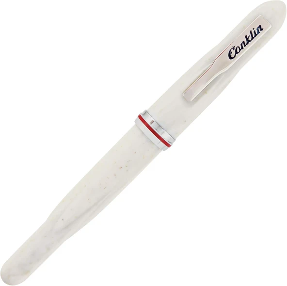 Conklin Ck75408 Empire Stardust White Dolma Kalem Omniflex Uç ürün görseli 1
