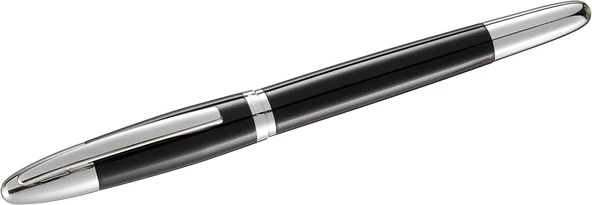 Steelpen Venüs Serisi 171D Siyah Krom Dolma Kalem ürün görseli 1