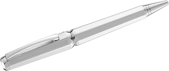 Steelpen Giza Serisi 924 Giza Krom Desenli Tükenmez Kalem ürün görseli 1