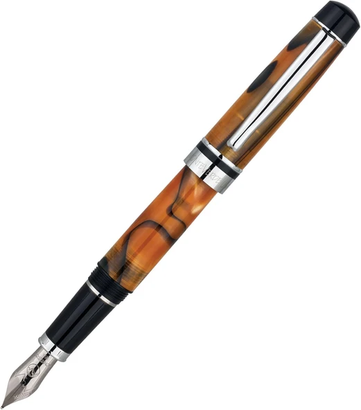 Monteverde Prima Fountain Pen Tiger Eye Swirl - F ürün görseli 1