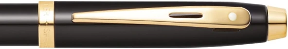 Sheaffer 93220 Sheaffer 100 Dolma Kalem, Medium Uç Siyah Altın - Resim 3