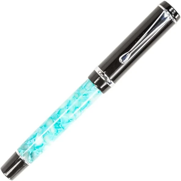 Conklin Duragraph Turquoise Nights Dolma Kalem Ef Uç - Resim 3