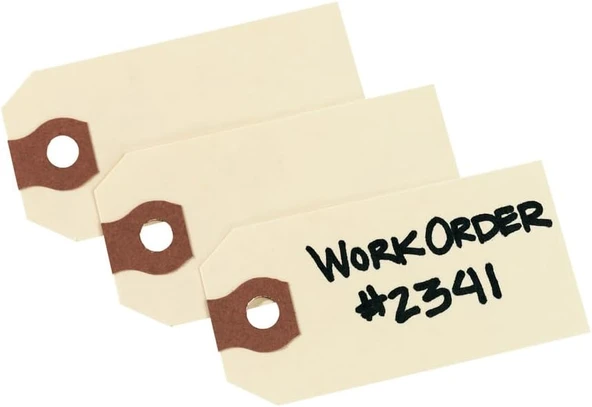 Avery Gönderim Tags, 7 X 3,5 Cm, Manila, 1000 Adet (12301) ürün görseli 1