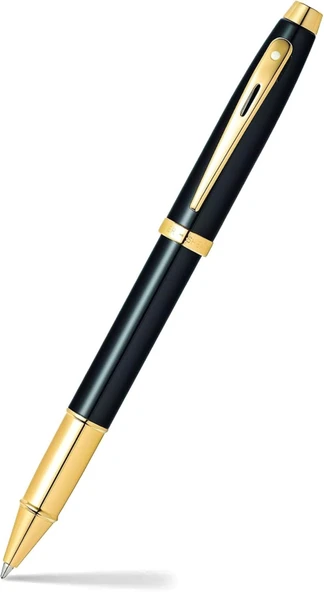 Sheaffer 9322-1 100 Serisi Roller Kalem Parlak Siyah Altın ürün görseli 1