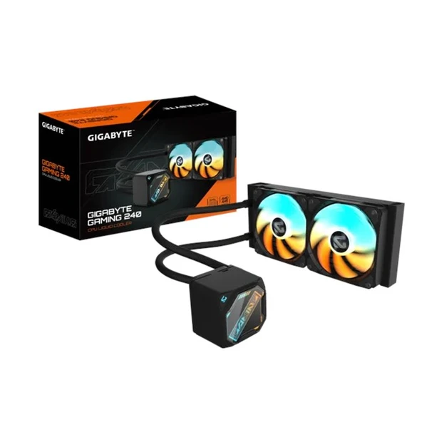 GIGABYTE Gigabyte Gaming 240 mm ARGB Sivi Sogutucu ürün görseli 1