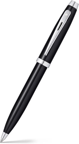 Sheaffer 9338-2 100 Serisi Tükenmez Kalem Parlak Siyah Krom ürün görseli 1