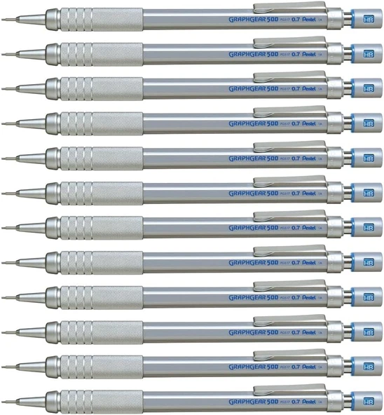 Pentel Graphgear 500 Teknik Çizim Ve Yazı İçin Mekanik Kurşun Kalem, 0.7 Mm, Orijinal Kutusunda ürün görseli 1